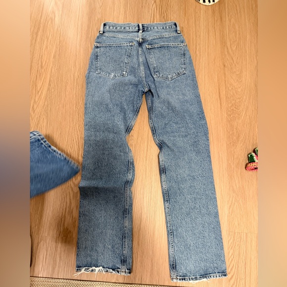 Agolde 90s Pinch Waist Jeans in Backdrop size 25 never worn - Picture 5 of 7